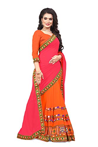 Image of SERONA FABRICS Ethnic Saree (or) Sari for Women, Ideal for Wedding, Party, Festive & Daily Wear