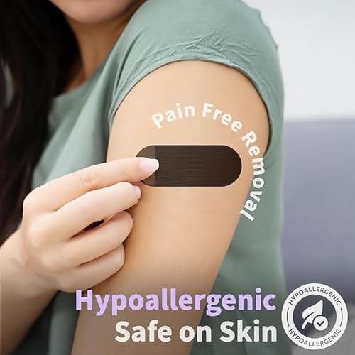 Micropore Tape (60-Pack) - Pain Free Removal, Hypoallergenic, Adhesive Cotton Tape,2 months4