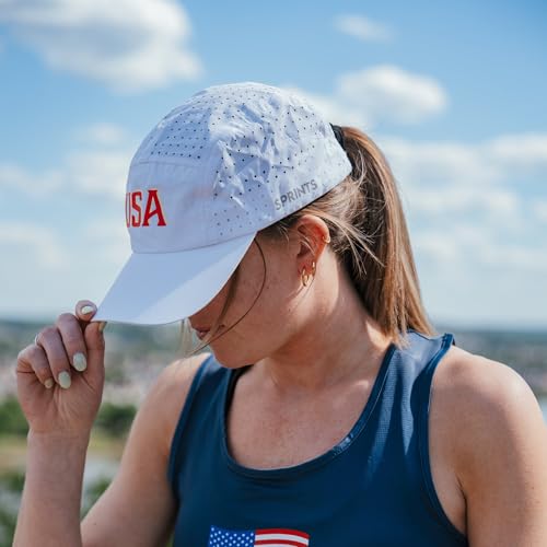 Image of Sprints Race Day Performance HyperG Racing Cap | The Lightweight, Quick Dry, Running, Sport Hat, One Size, Unisex