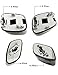 JOYTUTUS Steering Wheel Radio Control Switch Buttons fits Silverado Sierra 2003-2007, Trailblazer & Envoy 2004-2009, Tahoe & Yukon 2003-2006, Replaces OE# 21997738, 21997739, 1999442, 1999443
