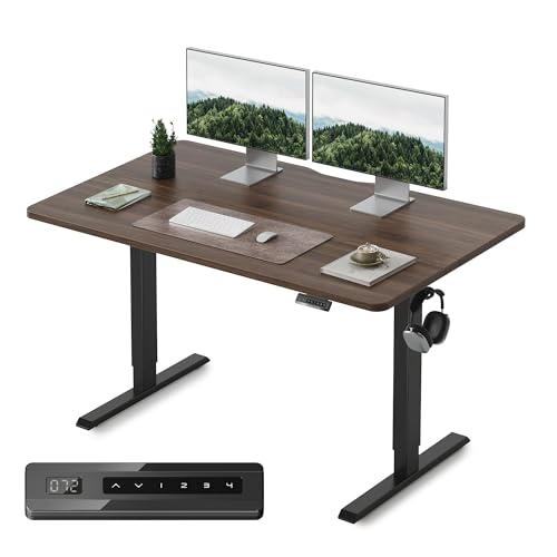 Amazon | FEZIBO 電動 昇降デスク スタンディングデスク 幅140cm 奥行
