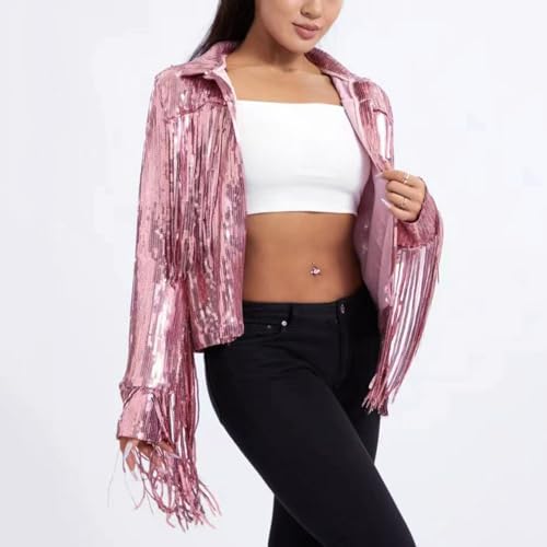 Veste disco à franges idéale pour vos soirées branchées et festivals - 2
