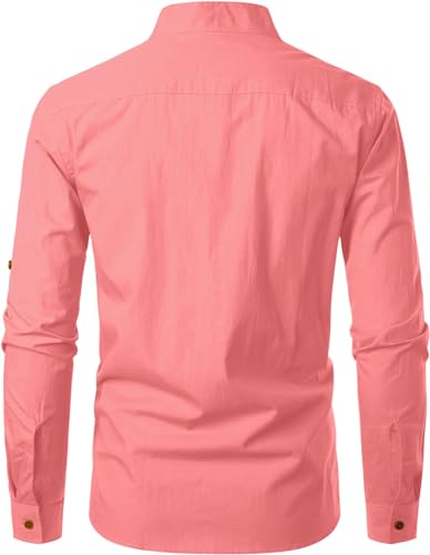 Image of Men's Kurta || Chinese Collar Long Sleeves || Straight Hip Length Kurtas || Short Kurta for Men || for Festival || Function || Occasion Wear Fancy Kurta for || Best Gifts for Mens