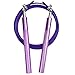Chstarina Cuerda para Saltar, cuerda saltar crossfit con Ajustable Asa Antideslizante, Comba de Boxeo Speed Rope para Hombre y Mujer, para Fitness Boxeo HIIT (púrpura)