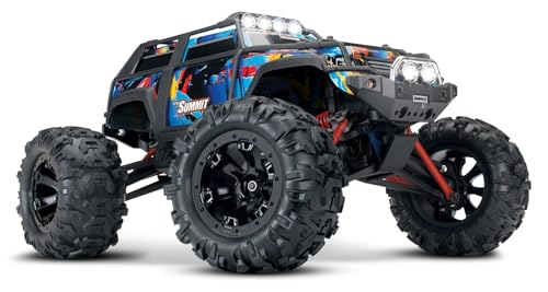 Traxxas 72054-5 1/16 Summit: 4WD Extreme Terrain Monster Truck with TQ 2.4GHz Radio System