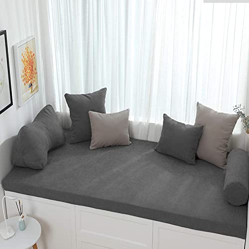 Coussin de banc de taille personnalisée pour banquette de jardin 3 places ou siège balançoire