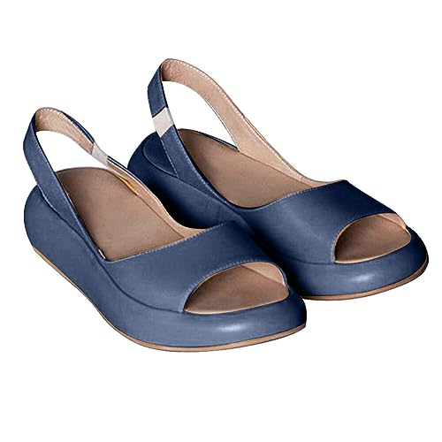 Uposao Women's Orthopedic Summer Sandal Summer Washable Slingback Orthopedic Slide Sport Sandals Casual Summer Outdoor Hiking Walking Shoes Beach Travel Flat Slippers