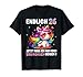 26 Geburtstag Geschenke Frau 26 Jahre Einhorn Party Outfit T-Shirt
