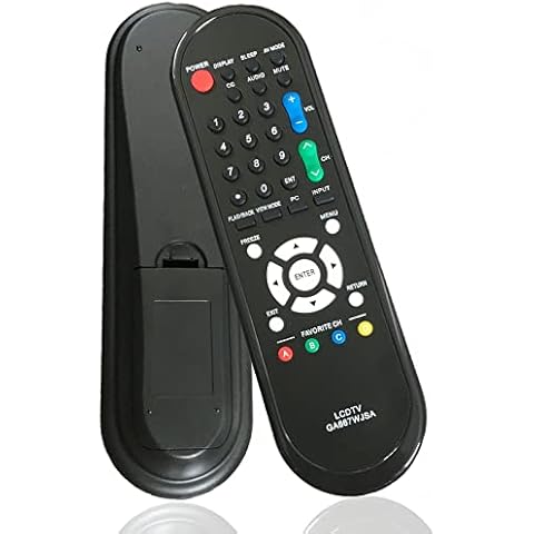Replacement Smart TV Remote Control Fit for Sharp Aquos TV LC-46SB54U LC-52D78UN LC-60E78UNA LC-60LE550U LC-C3237UT LC-C4067 LC-C5255U LC-C5277 LC32D47UA LC46D78 LCC6077U Cover