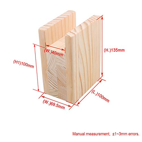 Elevadores de mesa Yibuy de 5 cm para solucionar problemas de dolor de espalda 5