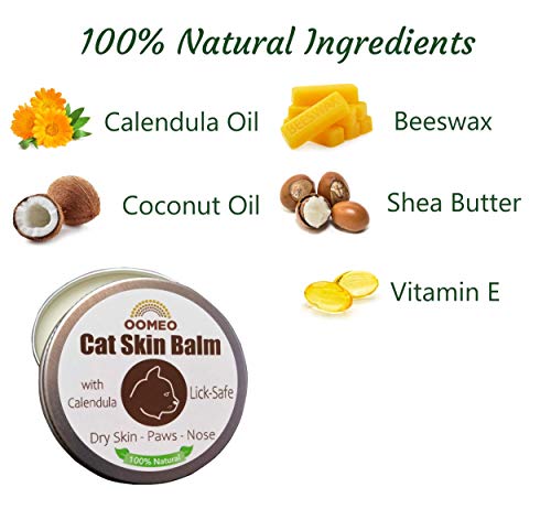 OOMEO Cat Skin Balm - Moisturising, Unscented, Lick-safe - 100% natural - As good as any cream - Image 2