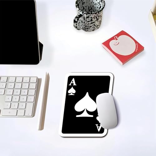 Image of Mouse Pad with Design, 24 x 20 cm, 3mm Thick Rubberised Base Mouse Pad for Computer, PC, Laptop (ACE)