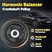 594-404 Engine Harmonic Balancer Crankshaft Pulley - DOHC L4 1.8L - Compatible with Toyota, Scion & Lexus Cars - Prius, Corolla 09-17, Matrix 09-14, xD, iM, CT200h 11-17 & More, for# 1347037020