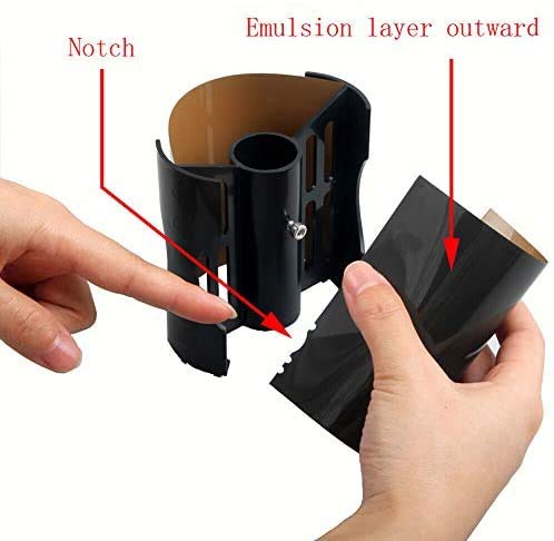 Amazon | 白黒カラーフィルム処理装置用の4x5スパイラルリールを備えた