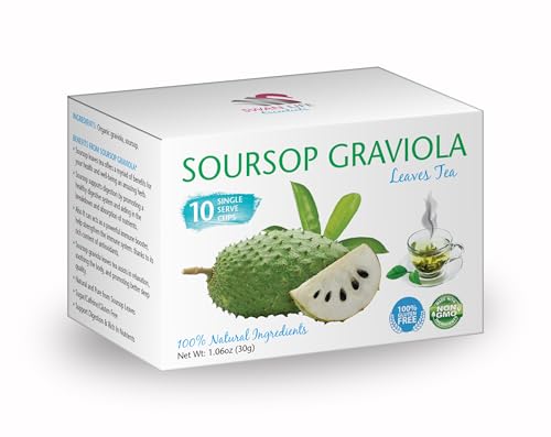 Té de graviola soursop 10 cápsulas miniatura 1