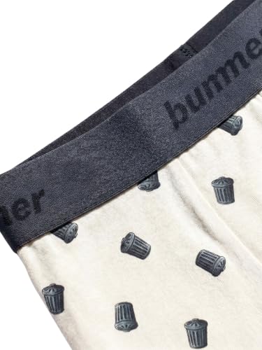 Image of Bummer Men's Premium Cotton Underwear | Fine Combed Cotton with Elastane for Stretch | Ultra Breathable Innerwear | Soft Fabric & No-Roll Waistband | Printed Trunks & Inner Combo for Men