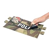 Tactical MOLLE to Loop Adapter Mounting Placard Platform,Portable and Detachable Tactical Accessories Rigid DIY Vest Backpack Front Panel (MC)