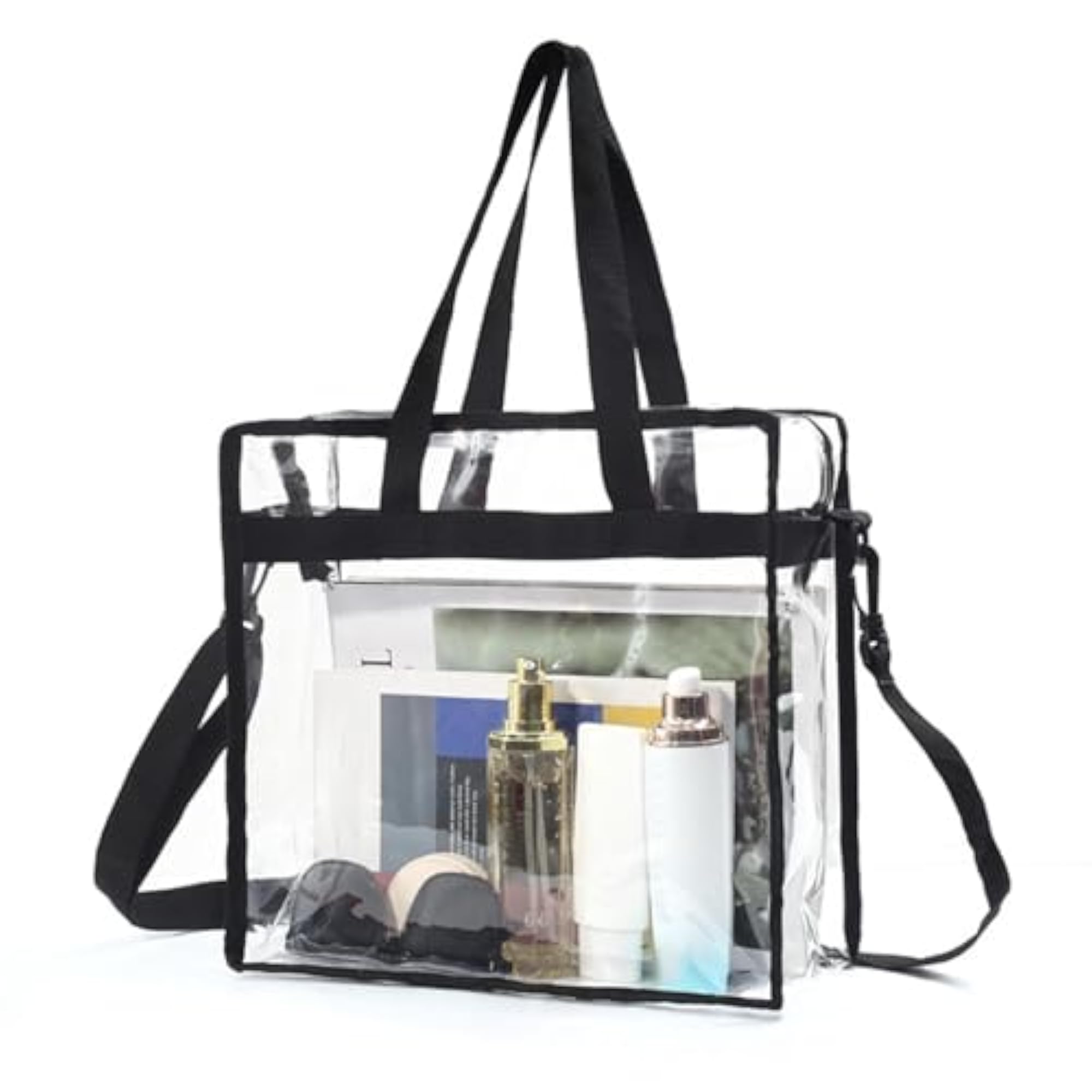 Clear Cosmetic Makeup Bag, Casual Handbag for Travel