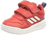 Scarpe sportive adidas TENSAUR I, Scarpe da Ginnastica Unisex-Bambini, Scarlet/Ftwr White/Team Royal Blue, 22 EU