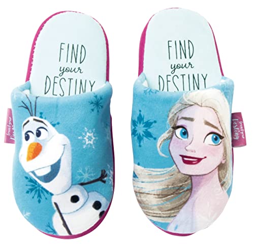 Zapatillas Frozen Disney de Estar por Casa | Zapatillas Disney Pantuflas Frozen | Slippers Disney Frozen Elsa y Olaf para Niñas (numeric_34) Cover