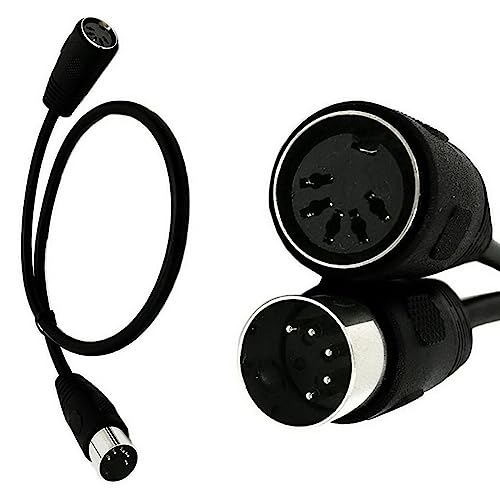 CEAoki MIDI Din 5�s���X�v���b�^�[Din 5�s���I�X- Din 5�s�����X�P�[�u���i�V���Z�T�C�U�[/�I���K��/�d�q�s�A�m/MIDI�M�^�[�j�y��p�t�H�[�}���X�M���o�� (50CM)