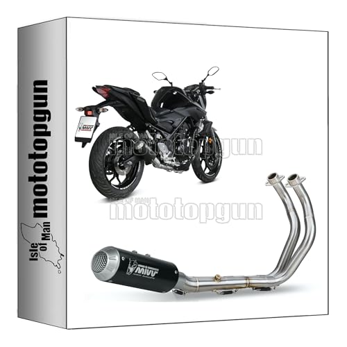 Ligne complete Mivv racing pour libérer le moteur de la Yamaha MT-03