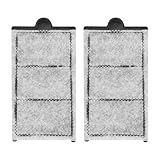 FKBYM 2 Pack Carbon Cartridge Replacement Insert for Aquatop Pisces Series Filter Fish Tank, Fits All Pisces Models, for PCS-5G, PCS-3G, PCS-5GB, and PCS-5GC Models, Easy to Install – PCS-RCI