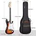 CAHAYA Bolsa Guitarra Electrica Acolchada de 6mm para Guitarra Electrica con Un...