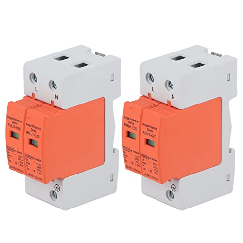 NOENNULL SPD �T�[�W�v���e�N�^�[ 2P 420V RMU1-C60 10kA 20kA 3�Ή� �T�[�W�h��f�o�C�X �𗋊� �����t�� �ԗ΃C���W�P�[�^�[ �ϏՌ��o�b�N�� PC��R�� ���[����t (Imax�F2)