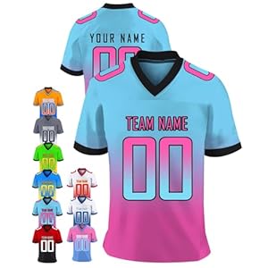 Custom Football Jersey Personalized Soccer Shirt Team Name Number Customized Sports Uniform for Men Women Youth Kids