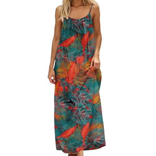 Image of HTHLVMD Backless Cami Dress Summer Dresses for Women 2026 Spaghetti Strap Dresses Womens Solid Color Backless Cami Dress