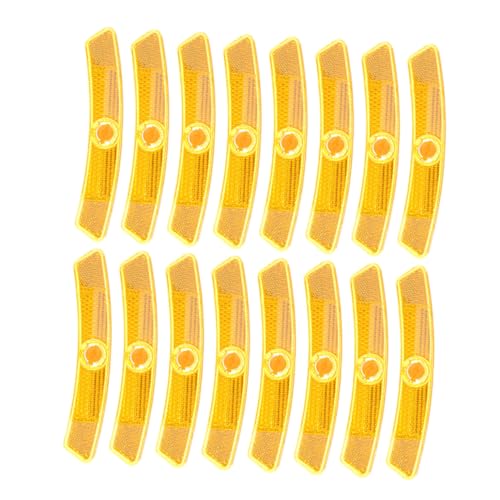 OUNONA 16個 自転車ホイールリフレクター 夜間視認性向上 スポーク用反射板 簡単装着 耐久性 山地 ロードバイク適用 警告 アクセサリー