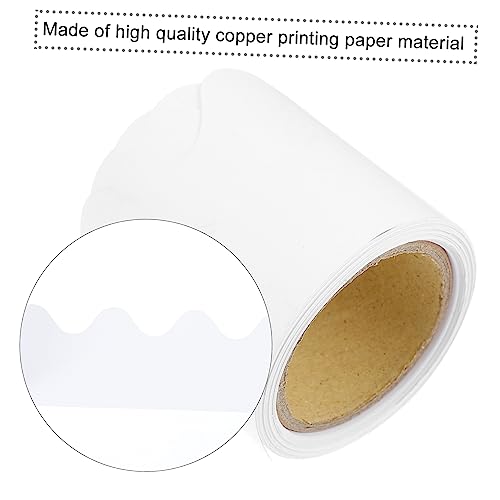 Abaodam 2 Peças De Borda De Papel Decorativo Para Sala De Aula Bordas De Exibição Quadro Acessório D