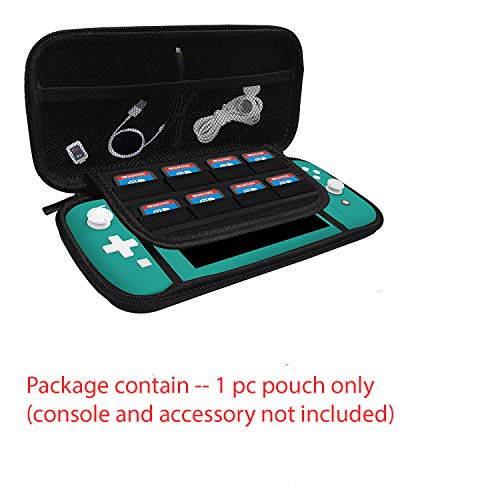Image of New World Carry Case for Nin-tendo Switch Lite - Portable Travel Carry Case Hard Pouch with Storage for Switch Lite Games & Accessories- Black