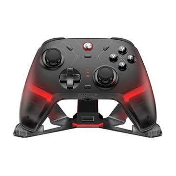 GameSir Cyclone 2 Wireless Controller - 1000Hz Polling Rate, TMR Joysticks, Hall/Micro 2-in-1 Triggers for PC/Switch/Switch 2/Android/iOS, PC Gaming Controller with Charging Dock (Black)