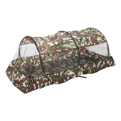 Carpa portátil plegable individual para camping miniatura 1