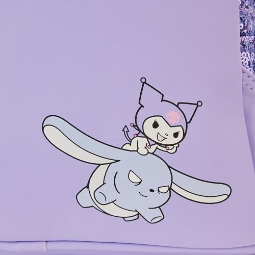 Loungefly Sanrio Sequin Kuromi Mini Backpack4