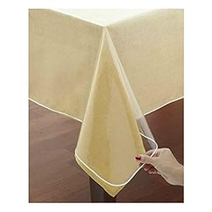 Vita Perfetta PVC Beschermend Tafelkleed Transparant, Rond 180 cm