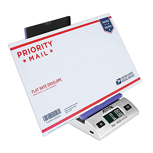 Image of Acteck High Accuracy A-DS 86LBx0.1OZ Digital Shipping Scale, Postal Scale and Mail Scale (86LB Blue)
