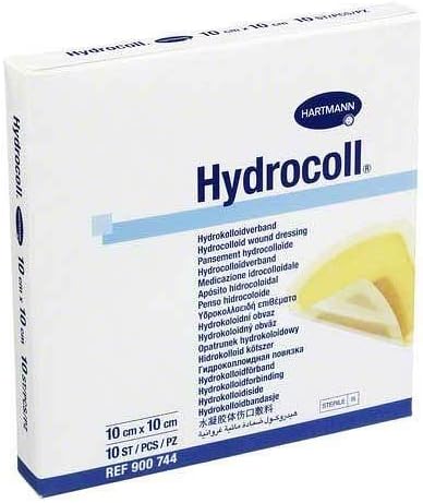 Hydrocoll Wound Dressing 10 x 10 cm Pack of 10 Dressings