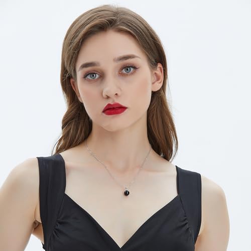 Natural Jade Necklace for Women Sterling Silver Adjustable Handmade Green Jade Pendant Necklaces Healing Crystal Necklace Good Luck Gift for Her4