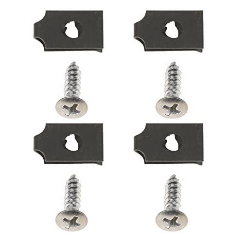 1963-1977 Corvette Gas Door Bezel Hardware