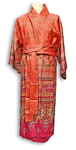 Preisvergleich Produktbild Bassetti MAIORI Kimono, Baumwolle, ROT, L-XL