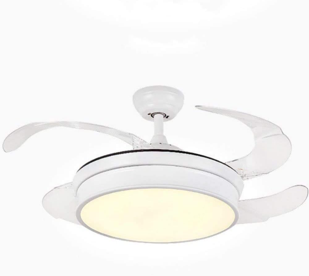 Tор Rаtеd Lighting Groups 42 Retractable Reversible Ceiling Fans with LED Light Remote Control 4 Invisible Clear ABS Blades Livingroom Fan Chandelier Indoor Ceiling Light Kits with Fans(White-02) Blасk Frіdау - 40% оƒƒ Lighting Groups 42 Retractable Reversible Ceiling Fans with LED Light Remote Control 4 Invisible Clear ABS Blades Livingroom Fan Chandelier Indoor Ceiling Light Kits with Fans(White-02)