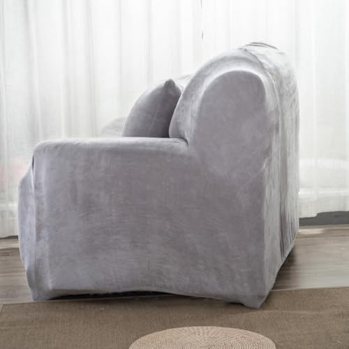 Housse de canapé extensible - Protège-canapé antidérapant en polyester - 4