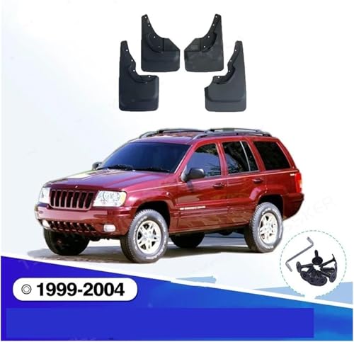 Guardabarros para Jeep Grand Cherokee 1999-2004, repuestos de protectores contra salpicaduras 6