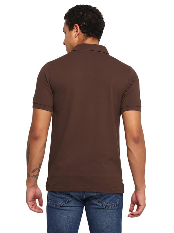 Image of AMERICAN CREW Polo Collar T-Shirt for Men with Pocket
