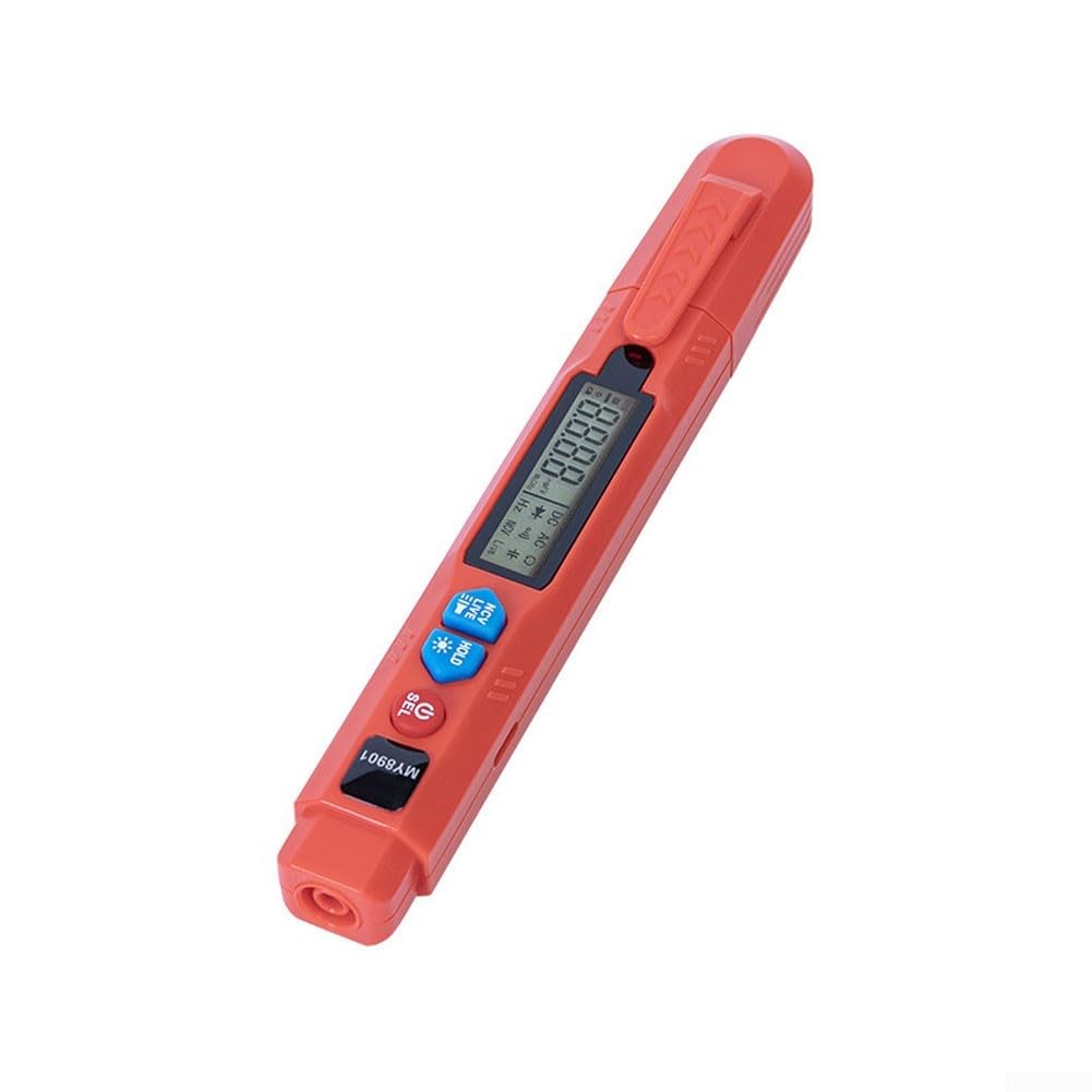 Multimetro portatile a penna, 6000 conteggi con display retroilluminato, tester elettrico digitale ricaricabile per rilevamento della tensione senza contatto e risoluzione dei problemi del