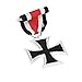 1939/1957 German Iron Cross (2nd Class) Medal with ribbon - Military Medal for Bravery - REPRO
