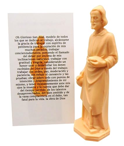 Estatua de San José para vender casas kit con tarjeta miniatura 2